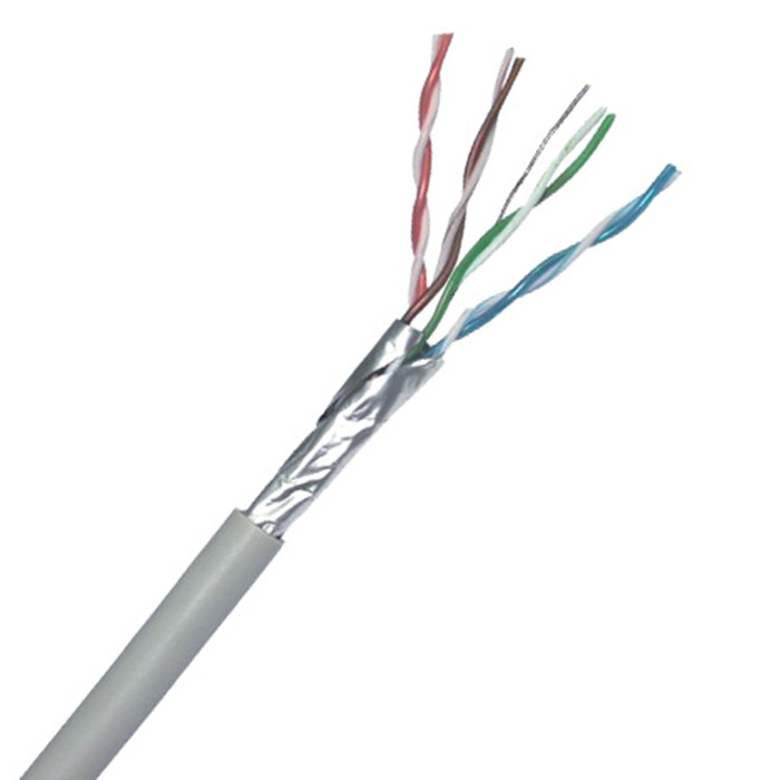 Экранированный кабель витая пара FTP CAT5E CCA по оптовой цене