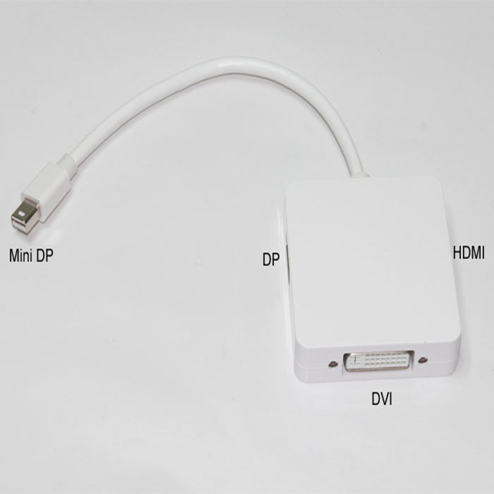 Кабель-переходник  Mini DisplayPort на HDMI/DVI/DisplayPort