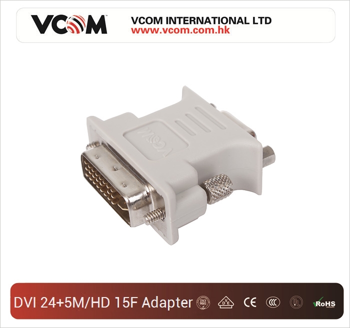 Адаптер-переходник  DVI(24+5)M/VGA HD 15F Оптовая продажа по выгодной цене