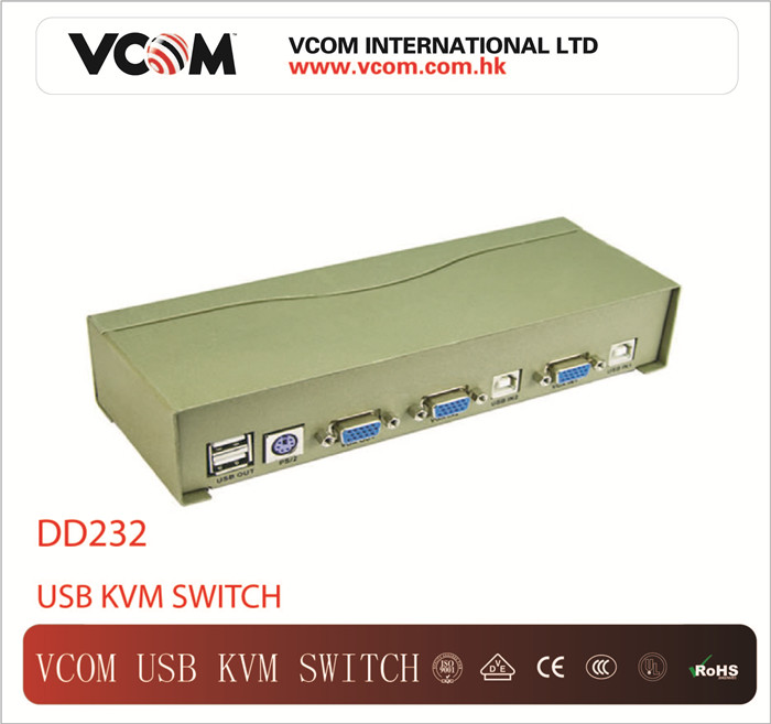 USB KVM-переключатель   Оптовая продажа VCOM