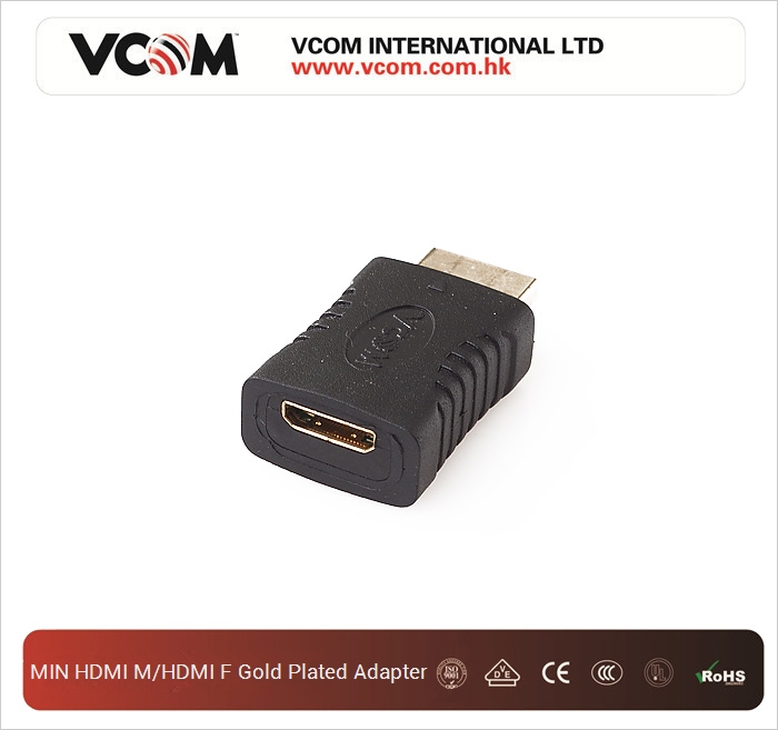 Переходник Mini HDMI M/HDMI F Оптовый производитель VCOM