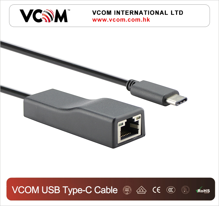 VCOM новый адаптер порт USB Type-C to Gigabit Ethernet 