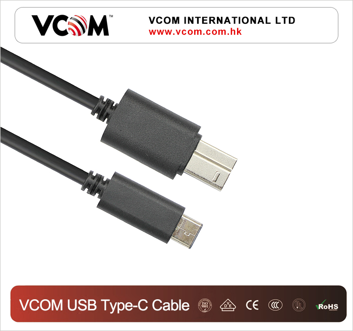 VCOM переходник кабель usb 3.1 type-c на usb 3.0 type B папа