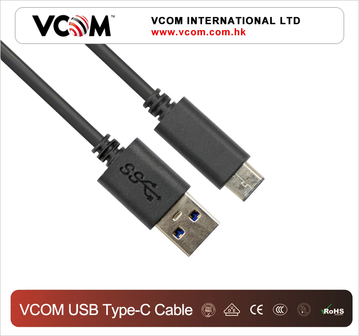 VCOM переходник кабель usb 3.1 type-c на usb 3.0 type a мама