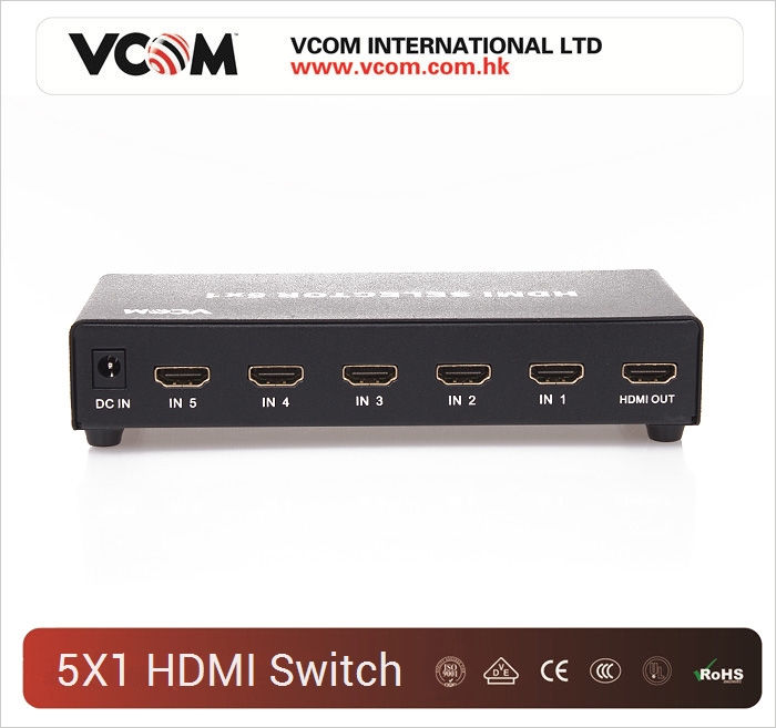 Переключатель HDMI "5x1 HDMI Switch" 220V от производители Оптом