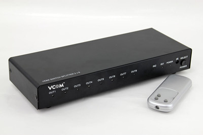 Разветвитель HDMI 2x8 Splitter 1.4v 220V Оптовая продажа