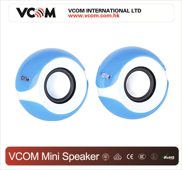 VCOM проводные простые и мини колонки 